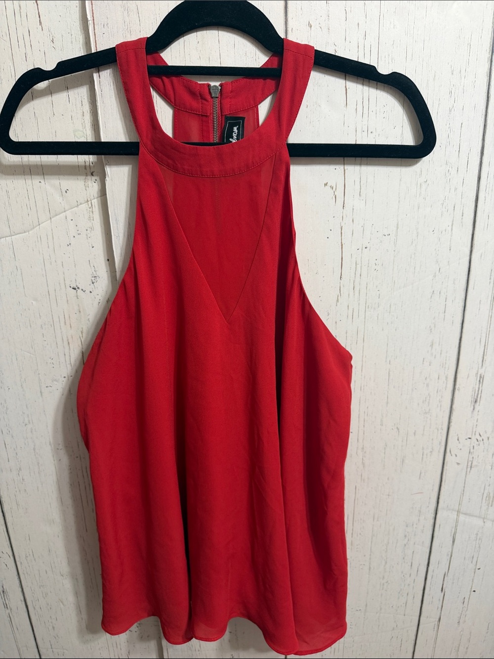 Sam Edelman Red Halter Dress Top